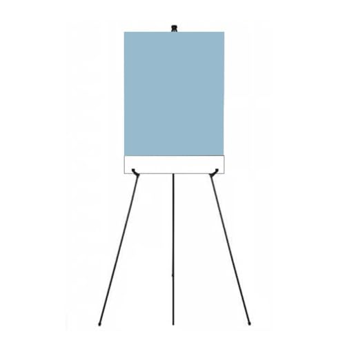 YINMAN Staffelei-Ausstellungsständer, Faltbarer Plakatständer Aus Eisen, Höhenverstellbares Bodenstativ, for Den Innen- Und Außenbereich von YINMAN