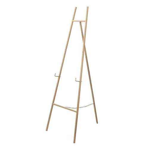 YINMAN Staffelei-Ausstellungsständer, Verstellbarer Bodenständer, Schmiedeeiserner Fotorahmen-Plakatständer, for Den Innen- Und Außenbereich(115x45cm) von YINMAN