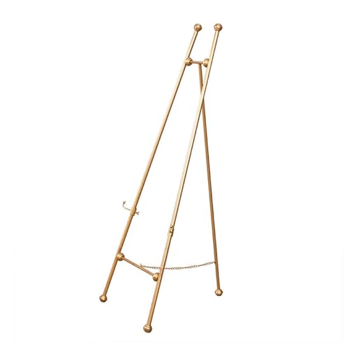 YINMAN Staffelei-Ausstellungsständer, Verstellbares Standstativ, Tragbarer Plakatständer, for Hochzeitseinkaufszentren, Hotelstudios(120x45cm) von YINMAN