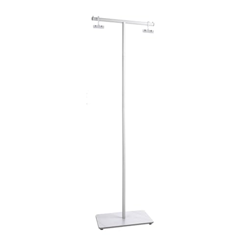 YINMAN Staffelei-Ausstellungsständer,Vertikales Bodengestell,Plakatregal Aus Eisen,Einfach Zu Montieren,Geeignet for Den Privaten Und Gewerblichen Gebrauch(White) von YINMAN