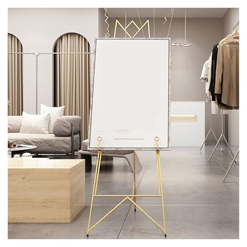 YINMAN Staffelei-Ausstellungsständer,faltbares Bodengestell,verstellbares Ausstellungsregal for Hochzeitsschilder,for Hochzeitseinkaufszentren,Hotelstudios(120x42cm) von YINMAN