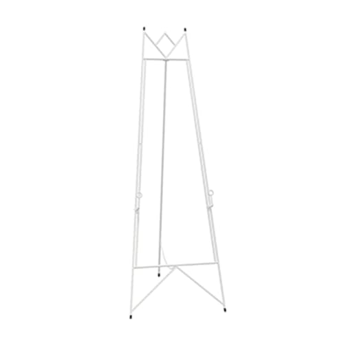 YINMAN Staffelei-Präsentationsständer,Faltbarer Bodenständer,Verstellbarer Präsentationsständer for Hochzeitsschilder,Geeignet for Den Innen- Und Außenbereich(White,120x42cm) von YINMAN