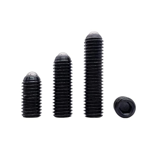M4x30mm Gewinde Innensechskant Kugel Federnde Druckstücke Edelstahl 20 stück M4 Kugelstößel Grub Set Schrauben Legierter Stahl von YINRUISCREW