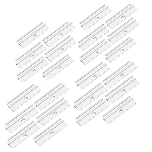 YINSONG Vertikaljalousie Zubehör - Rollo Vertikal Jalousie Aufhänger, Weiß, 24 Pcs von YINSONG