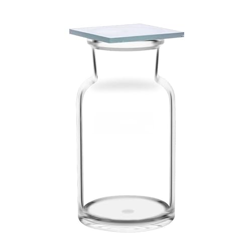 1000 ml Glass-Sammelflasche mit mattiertem Rand – Laborglas for Sammeln von Gasen for chemische Experimente von YIOOSO