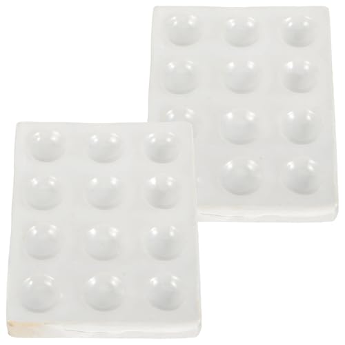 2 Keramik-Reaktionsplatten for chemische Labortests – langlebig, kompakt und einfach zu verwenden 2 Keramik-Reaktionsplatten for chemische Labortests – langlebig, kompakt und einfach zu verwenden von YIOOSO
