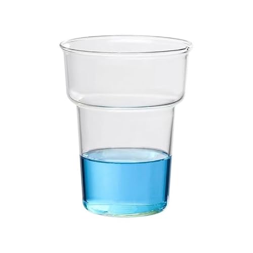 250 ml/400 ml Färbebecher aus Borosilikatglas – transparenter Chemie-Laborbecher for Färben und for den Laborgebrauch(250ml) von YIOOSO