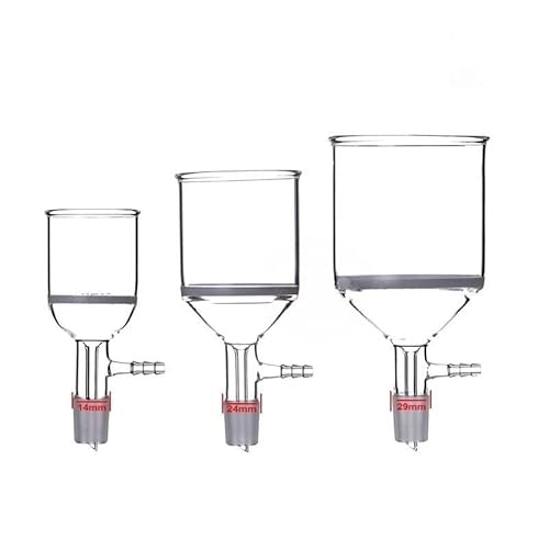 30 ml bis 1000 ml Glassandkern-Filtertrichter mit 19#/24# Standardverbindung – Laborfiltereinheit G3(250ml joint No.24) von YIOOSO