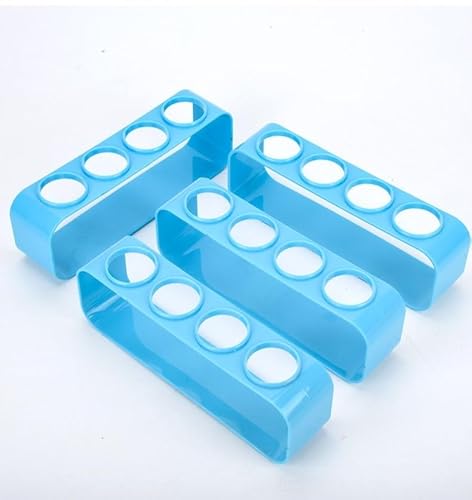 4-Wege-Röhrchengestell – Reagenzglashalter aus Kunststoff for 5 ml, 10 ml, 15 ml, 20 ml, 25 ml, 50 ml – Set mit 4 Zentrifugenröhrchengestellen 4-Wege-Röhrchengestell – Reagenzglashalter aus Kunststoff for 5 ml, 10 ml, 15 ml, 20 ml, 25 ml, 50 ml – Set mit 4 Zentrifugenröhrchengestellen von YIOOSO