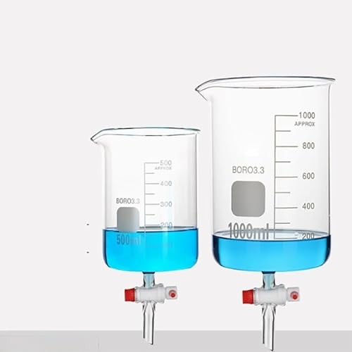 500–5000 ml Becher aus Borosilikatglas mit Tetrafluor-Kolbenvakuumpumpe – ideal for den Laborgebrauch(3000ml) von YIOOSO