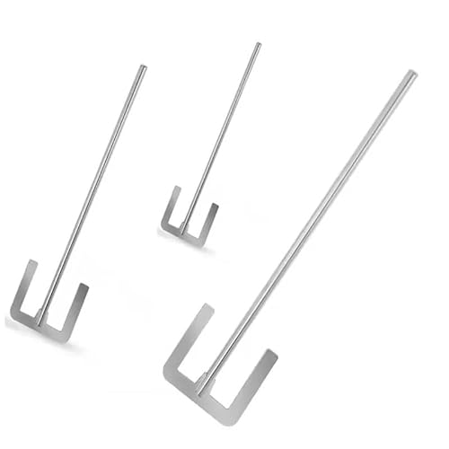 Paddelrührer aus Edelstahl Typ E – Blattbreite 40 mm bis 120 mm for den Laborgebrauch(80x8x350mm) von YIOOSO