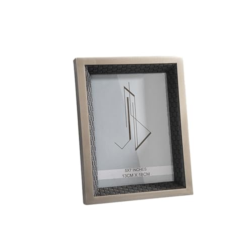 YIORYO Fotorahmen aus Leder, 4 x 6, 5 x 7, Blaue Bilderrahmen – Tisch-Fotorahmen for die Dekoration von Hochzeiten und Häusern(6inch) von YIORYO