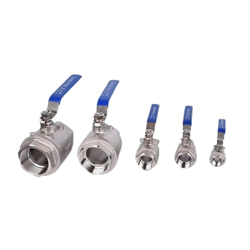 1/2" 3/4" 1" 1-1/4" 1-1/2" 2" Stainless Steel BSP Thread Ball Valve Two-piece Ball Valve(3/4",SS304) von YIRONCNPA