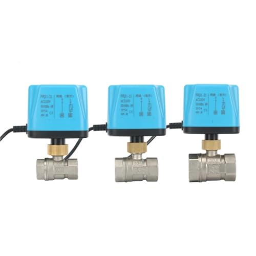 1/2 "3/4" 1 "Edelstahl Normalerweise Geschlossen/Offen Motorisierte Kugelhahn 220V 12V 24V 2-draht Elektrische Kugelhahn(3/4",NORMALLY OPEN_220VAC) von YIRONCNPA