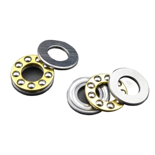 10 Sätze Miniatur-Axial-Kugellager 3D-Drucker Min Axial-Kugellager F3 8M F5-10M F6 12M F8-22M F8-14M F8 16M F10-20M F12-22(10x18x5.5mm) von YIRONCNPA
