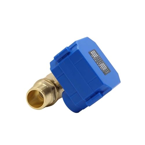 2-Wege-DN20 G3/4 MxF MINI-Motorkugelhahn Aus Messing For Die Lüfterablage Der Zentralen Klimaanlage DC3-6V/DC12V CR01/02/05(DC12V_LH-W621) von YIRONCNPA