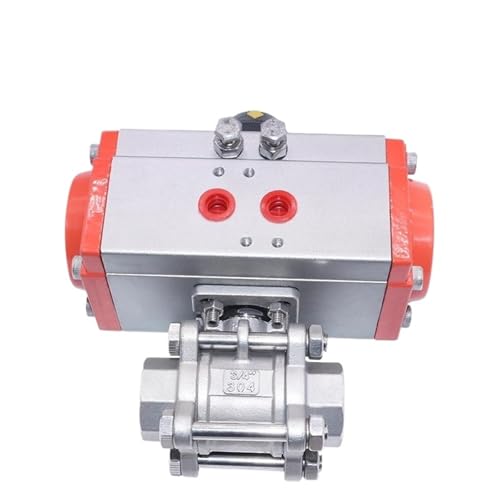 3/4 "dreiteiliges Pneumatisches Kugelventil Mit Hoher Plattform 304 Edelstahl Q611F-16P Doppeltwirkender Zylinder 3/4 "dreiteiliges Pneumatisches Kugelventil Mit Hoher Plattform 304 Edelstahl Q611F-16P Doppeltwirkender Zylinder von YIRONCNPA