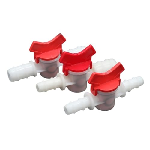 4 Mm 6 Mm 8 Mm 10 Mm 12 Mm 16 Mm 20 Mm 25 Mm PVC-Schlauchanschluss, Zweiwege-Kugelhahn Aus Kunststoff, Mikro-Bewässerungsanschlüsse For Aquarien Und Gärten(4-4mm 1pcs) von YIRONCNPA