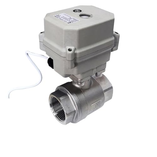 DN32 Volldurchgang-Elektroventil AC110V Bis 230V Motorisiertes Kugelventil 1-1/4 Zoll Rücklauf Bei Ausgeschalteter Stromversorgung IP67-zertifiziert(BSP_AC110V TO 230V_CR301) von YIRONCNPA