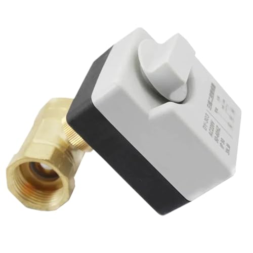Einstellbarer Elektrischer Kugelhahn Aus Messing Mit Elektrischem Betätigungsschalter AC220V For Klimaanlagen-Steuerungssysteme(DN15) von YIRONCNPA