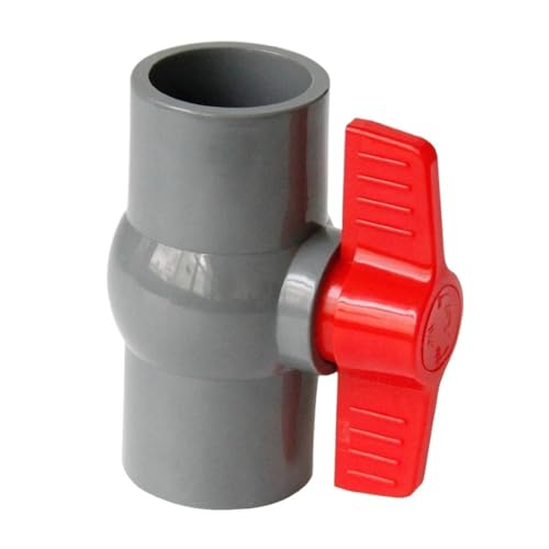 Grey Color PVC Ball Valve Socket And Femal Thread Switch Wate Pipe Fitting 20/25/ 32/ 40mm(25mm socket) von YIRONCNPA