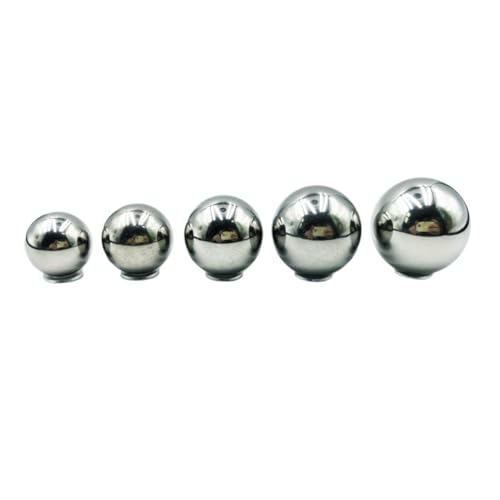Hochpräzise A2-70 304 Edelstahlkugeln for Kugellager, Rollenperle, glatte, massive Kugel, Schleuderjagd, Durchmesser 3 mm, 8 mm – 20 mm(8.0mm 20PCS) von YIRONCNPA