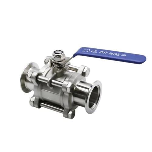 KF10 16 25 40 50 Manueller Kugelhahn 304 Edelstahl Schnellanschlussventil ISO-KF Vakuum-Kugelhahn(KF16) von YIRONCNPA