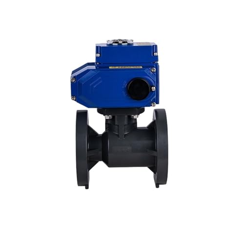 PVC-U Elektrischer Flanschkugelhahn UPVC Automatisierungsventil Chemischer Kugelhahn Amerikanischer Standard(2 12″ common switch type) von YIRONCNPA