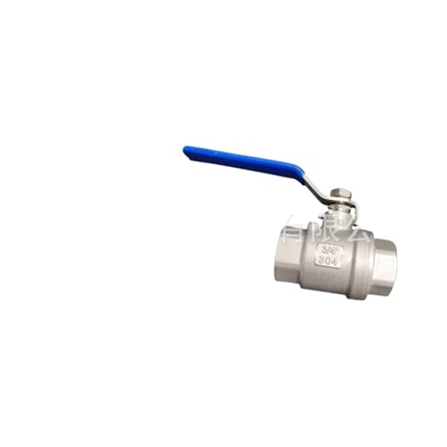 Q11F Edelstahl-Gewindekugelhahn 304316L Zweiteiliger Innengewindekugelhahn Beständig Gegen Hohe Temperaturen Und Korrosion(Q11F 16P DN15) von YIRONCNPA
