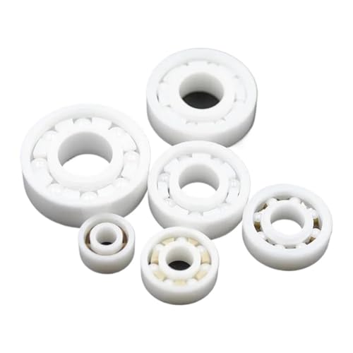 Vollkeramik-Kleinlager, Innendurchmesser 2 mm, 3 mm, 4 mm, 5 mm, 6 mm, 7 mm, 8 mm, 9 mm, 10 mm, 5 x 10 x 4, 5 x 11 x 4, 8 x 22 x 7, 10 x 15 x 4, Miniaturlager(7x13x4mm) von YIRONCNPA