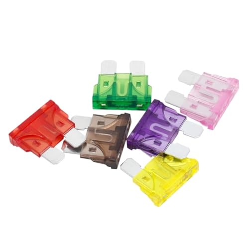 10pcs Medium Standard Blade Fuse Insert ZINC Pins 1A 2A 3A 5A 7.5A 10A 15A 20A 30A 40A 50A Refitted For Auto Car Truck(1A Medium) von YIRQOOQDP