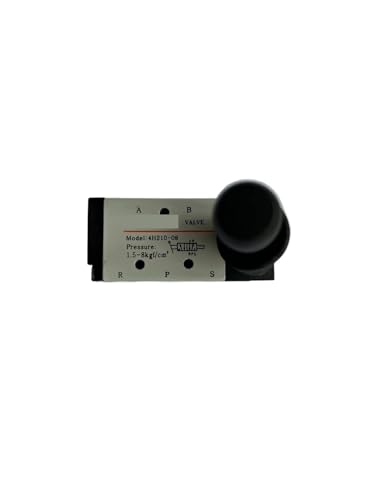 4H210-06 5 Way 2 Position 1/8" BSPT 4H210-08 1/4" BSPT 4H310-10 Manual Pneumatic Component Air Valve Directional Control Valve(Transparent) von YIRQOOQDP
