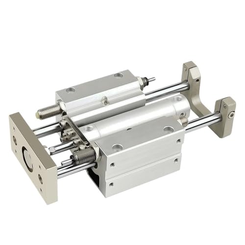 MGGMB Series MGGMB20/25/32/40-75/100/200/1000 Pneumatic Cylinder Three-Axis Three Rod With Guide Rod Stroke Adjustable Cylinder(Stroke 250mm,MGGMB 32(Bore 32mm)) von YIRQOOQDP