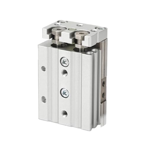 MXQ Air Slide Table Dual Rod Rail Slide Air Pneumatic Cylinder MXQ6 MXQ8 MXQ12 MXQ16 MXQ20 MXQ25(MXQ Bore 12mm,Stroke 20mm) von YIRQOOQDP