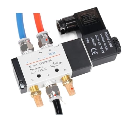 Solenoid valve pneumatic reversing valve 3V110-M5 4V110-M5 3V210-06 3V210-08 4V210-06 4V210-08 3V110-06 4V110-06(3V110-06,DC24V) von YIRQOOQDP
