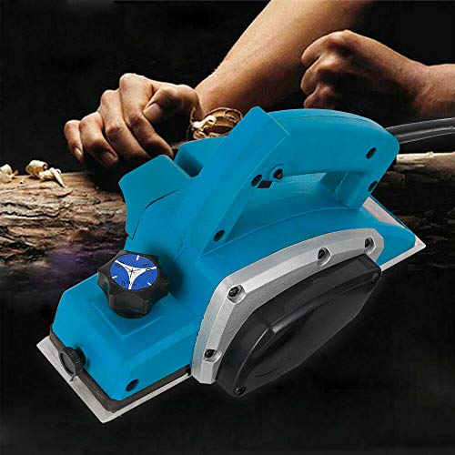 Elektrohobel, 800W Handheld Hobel Flugzeug, Elektrisch Handhobel Startseite DIY, Power Tools Kit, Hobeltiefe 1mm Elektrohobel, 800W Handheld Hobel Flugzeug, Elektrisch Handhobel Startseite DIY, Power Tools Kit, Hobeltiefe 1mm von YISSALE