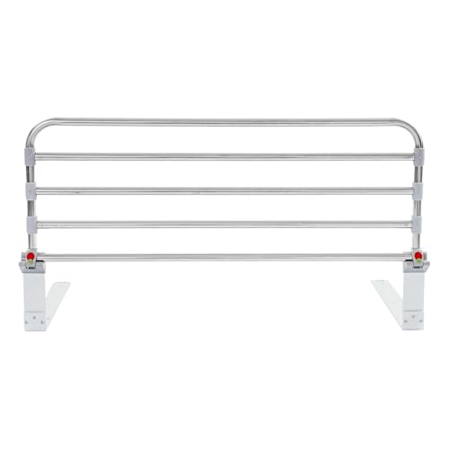 YISSALE Bettgitter für Ältere,90x33cm Faltbare Tragbare Sicherheits Bettschutzgitter,Klappbar Bettgeländer für Senioren,Schwangere,Patienten von YISSALE