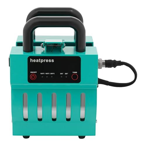 YISSALE Mini Tassenpresse Maschine,350W Mug Presse Heater,Tragbare Becherpresse,Sublimationspresse Mugpresse,Bedrucken Sublimationspresse für 11-30 oz Tumbler (Blau) von YISSALE
