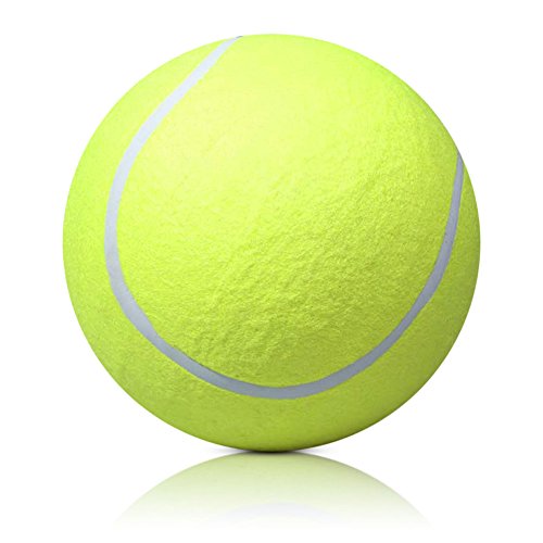 ❤ Riesiger Tennisball 24 cm Pet Toy Signature Big Tennis Ball von YISU