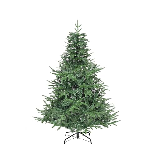 YITAHOME 152cm Premium Künstlicher Weihnachtsbaum, ca. 450 PE Spritzguss & PVC Spitzen, Naturgetreu Tannenbaum mit Klappsystem-Rahmen & Metallständer, Schnellaufbau für Zuhause Geschäfte, 152 x Φ75cm YITAHOME 152cm Premium Künstlicher Weihnachtsbaum, ca. 450 PE Spritzguss & PVC Spitzen, Naturgetreu Tannenbaum mit Klappsystem-Rahmen & Metallständer, Schnellaufbau für Zuhause Geschäfte, 152 x Φ75cm von YITAHOME