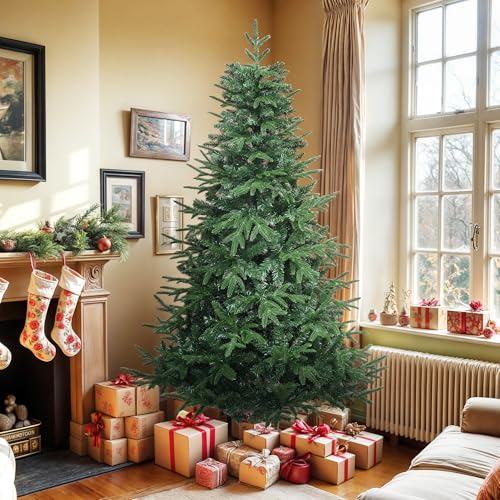 YITAHOME 182cm Künstlicher Weihnachtsbaum, ca. 900 PE Spritzguss & PVC Spitzen, Naturgetreu Tannenbaum mit Klappsystem-Rahmen & Metallständer, Schnellaufbau für Zuhause Geschäfte, 182 x Φ90cm YITAHOME 182cm Künstlicher Weihnachtsbaum, ca. 900 PE Spritzguss & PVC Spitzen, Naturgetreu Tannenbaum mit Klappsystem-Rahmen & Metallständer, Schnellaufbau für Zuhause Geschäfte, 182 x Φ90cm von YITAHOME