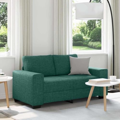 YITHOPI 2-Sitzer-Sofa Dunkelgrün Schlafzimmersofas Wohnzimmersofas für Schlafzimmer 120 cm Stoff von YITHOPI