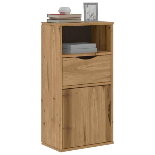YITHOPI Beistellschrank mit Schublade ODDA Wohnzimmermöbel für Wohnzimmer Diele 40x24x79cm Massivholz Kiefer YITHOPI Beistellschrank mit Schublade ODDA Wohnzimmermöbel für Wohnzimmer Diele 40x24x79cm Massivholz Kiefer von YITHOPI