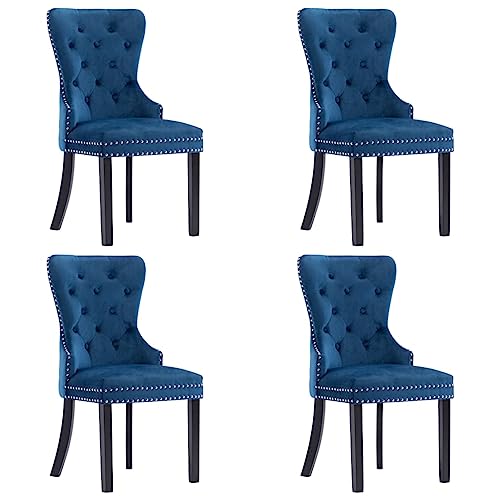 YITHOPI Esszimmerstühle 4 STK. Blau Samt Multifunktionaler Esszimmerstuhl Stühle Esszimmer für Esszimmerstuhl YITHOPI Esszimmerstühle 4 STK. Blau Samt Multifunktionaler Esszimmerstuhl Stühle Esszimmer für Esszimmerstuhl von YITHOPI