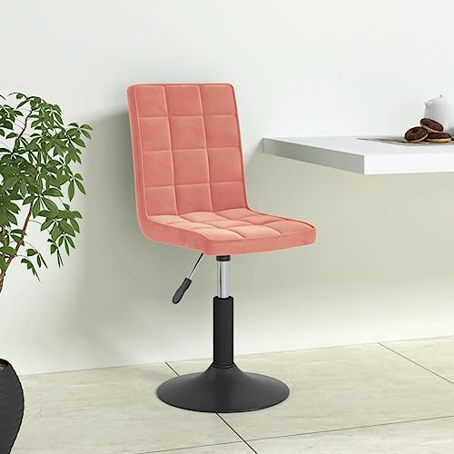 YITHOPI Esszimmerstühle 4 STK. Drehbar Rosa Samt Speisestühle Esszimmermöbel für Wohnzimmer von YITHOPI