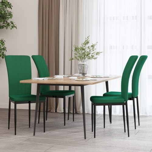 YITHOPI Esszimmerstühle 4 STK. Dunkelgrün Samt Bequeme Stühle Speisestühle für Wohnzimmer YITHOPI Esszimmerstühle 4 STK. Dunkelgrün Samt Bequeme Stühle Speisestühle für Wohnzimmer von YITHOPI