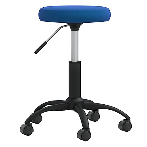YITHOPI Esszimmerstuhl Blau Samt Wohnzimmerstühle Küchenstühle für Büro von YITHOPI