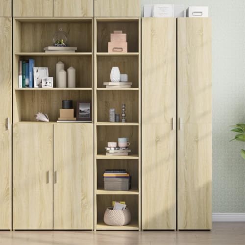 YITHOPI Highboard Sonoma-Eiche Wohnzimmerschränke für Küche Diele 40x41x185 cm Holzwerkstoff YITHOPI Highboard Sonoma-Eiche Wohnzimmerschränke für Küche Diele 40x41x185 cm Holzwerkstoff von YITHOPI