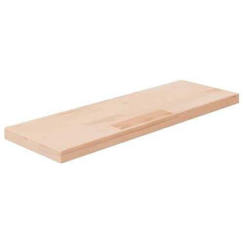 YITHOPI Regalboden Bücherregal Aufbewahrungsregal für Bad Küche 60x20x2,5 cm Unbehandeltes Massivholz Eiche YITHOPI Regalboden Bücherregal Aufbewahrungsregal für Bad Küche 60x20x2,5 cm Unbehandeltes Massivholz Eiche von YITHOPI
