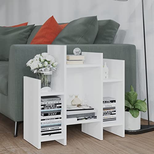 YITHOPI Regalschrank Weiß Wohnzimmerschränke für Diele Schlafzimmer 60x26x60 cm Holzwerkstoff YITHOPI Regalschrank Weiß Wohnzimmerschränke für Diele Schlafzimmer 60x26x60 cm Holzwerkstoff von YITHOPI